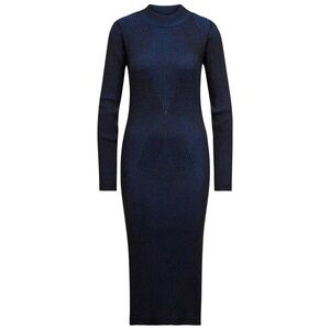 G-Star Ribbed Lynn Knit Midi Bodycon Dress